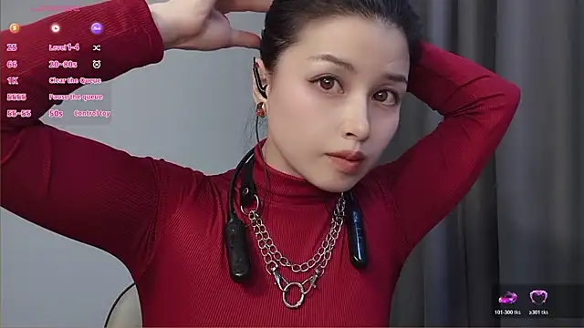 Lucky-xiuxiu online show from February 15, 2026, 1:41 pm