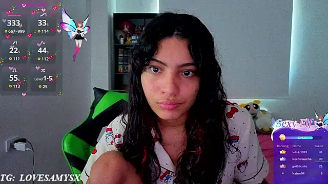 Lovelyamyy online show from May 29, 2026, 1:20 pm
