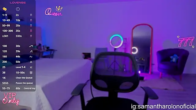 Samantha Rolon online show from March 17, 2026, 2:16 am