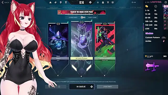 LewdKira VT online show from January 28, 2025, 10:12 am