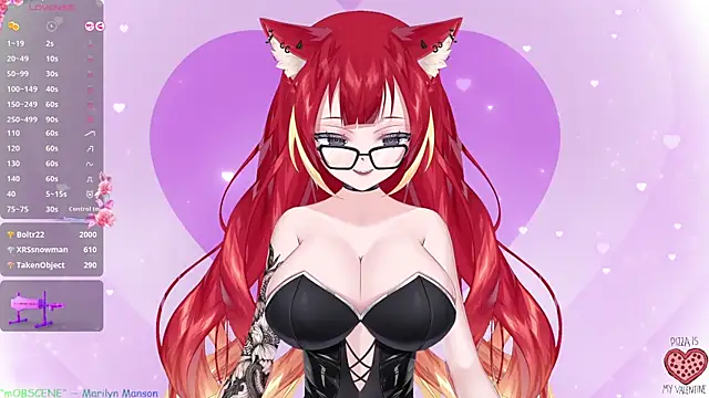 LewdKira VT online show from February 12, 2025, 6:08 am