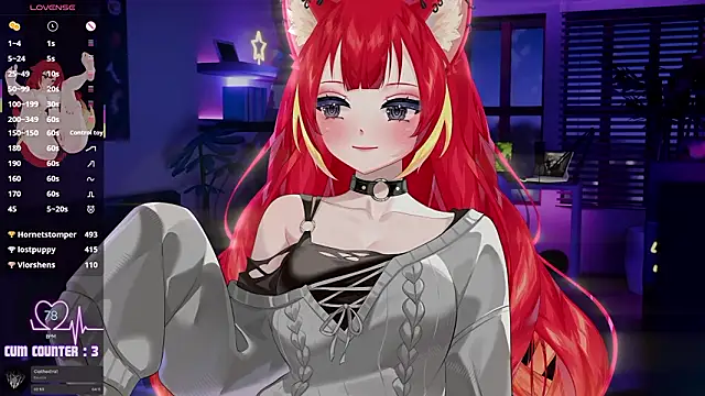 LewdKira VT online show from January 17, 2026, 6:22 pm