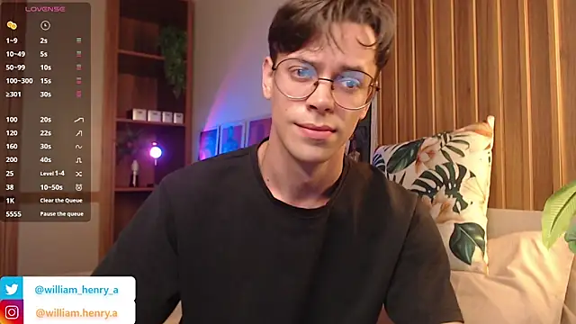 William Henry  online show from March 12, 2026, 10:21 am