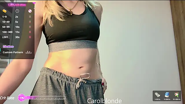Carolblonde online show from February 27, 2025, 3:14 am