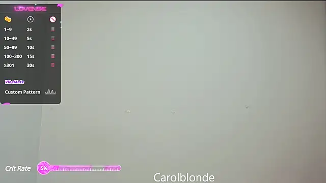 Carolblonde online show from March 13, 2025, 5:33 am