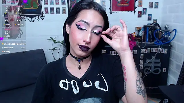 Nyx Blackmoon online show from March 21, 2025, 6:07 pm