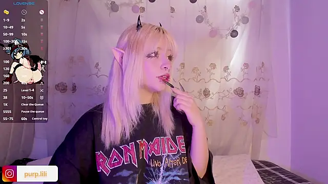 purplelilith3 online show from January 14, 2026, 3:06 pm