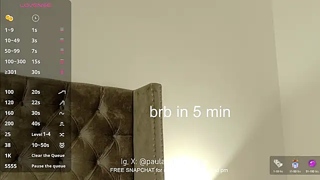 Snapshot of PauLaaCam chatting on September 18, 2025, 2:57 am PauLaaCam online show from September 18, 2025, 2:57 am