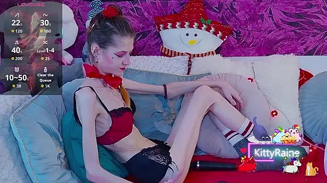 KittyRaine online show from December 17, 2025, 12:55 pm