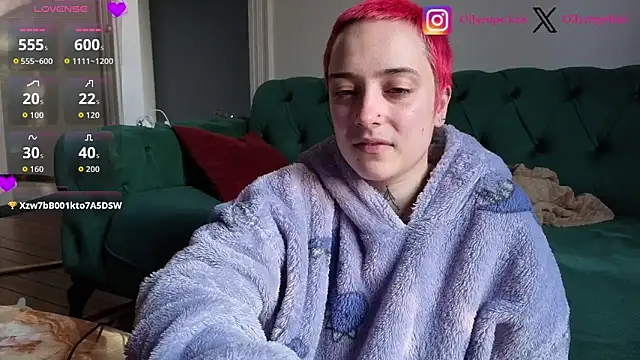 OllympeKaii online show from February 7, 2026, 3:49 pm