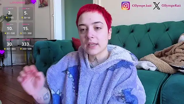 OllympeKaii online show from March 18, 2026, 8:28 am