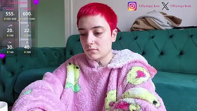 OllympeKaii online show from March 27, 2026, 9:32 am