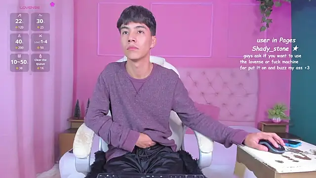 SHADY STONE online show from December 21, 2025, 10:50 pm