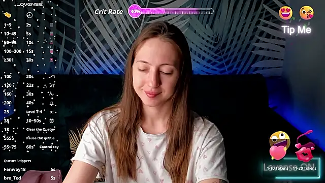 ChristyCrayme online show from February 20, 2026, 10:10 pm