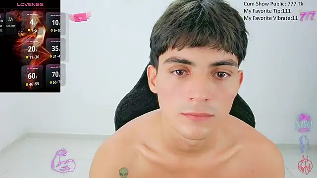 Snapshot of Thommy_cute chatting on July 5, 2026, 3:45 am Thommy cute online show from July 5, 2026, 3:45 am