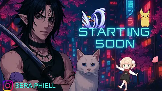 Seraphiell online show from October 3, 2025, 1:35 am