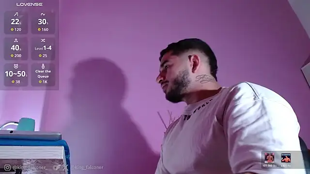 king falconer online show from March 12, 2026, 8:15 pm