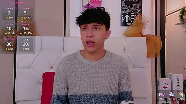 Axel  Evans online show from January 7, 2026, 12:18 pm