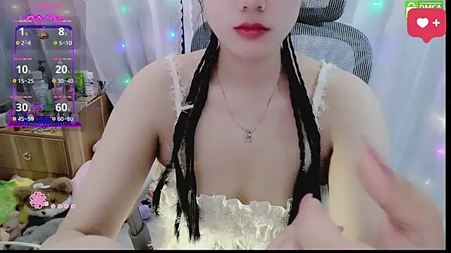 Snapshot of HanaYourlove chatting on July 9, 2026, 12:09 pm HanaYourlove online show from July 9, 2026, 12:09 pm