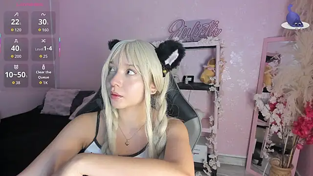 JuliethMoss online show from March 30, 2026, 9:05 pm