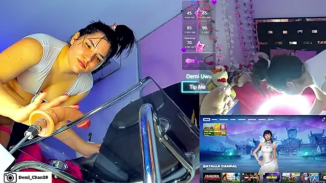 demi chan online show from March 24, 2026, 8:08 am