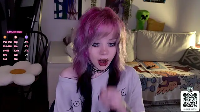 Lollyshy online show from October 2, 2025, 10:44 am