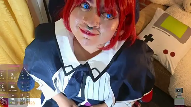 Lucycosplay777 online show from October 18, 2025, 9:15 pm