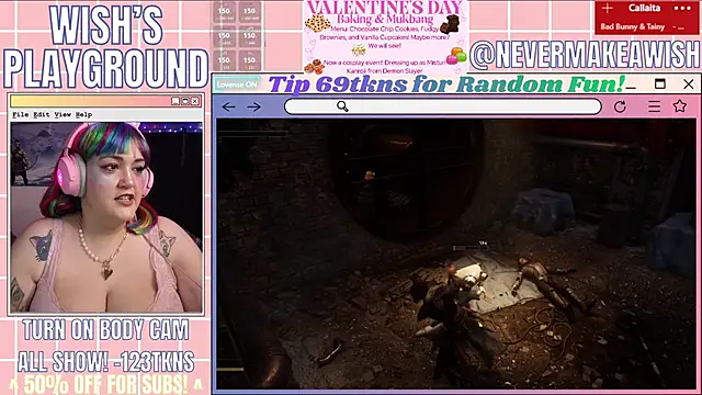 nevermakeawish online show from February 18, 2026, 5:14 am