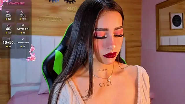 Abril Velvet a  online show from November 29, 2025, 12:41 pm