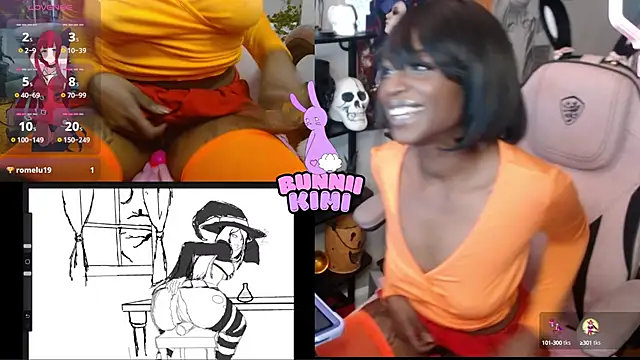 Snapshot of bunniikimi chatting on October 5, 2025, 1:31 pm bunniikimi online show from October 5, 2025, 1:31 pm