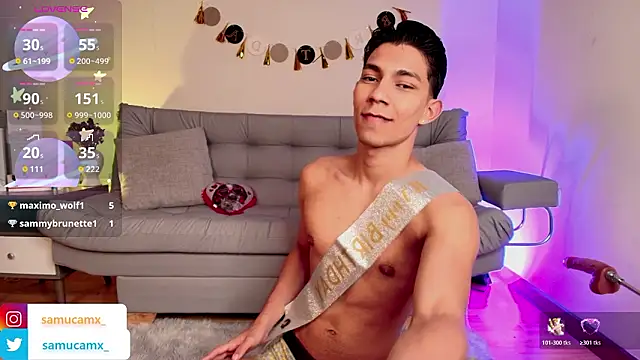 samucamx  online show from February 24, 2026, 2:09 am