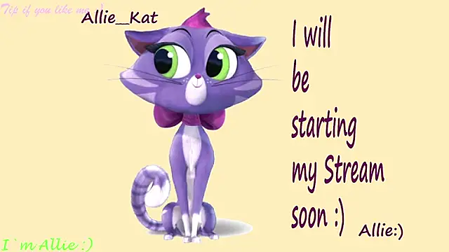 Allie Kat online show from May 2, 2026, 2:22 pm