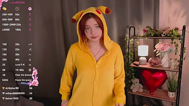 AnnieKim  online show from March 29, 2026, 3:45 pm