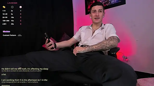 Sebas maverick online show from October 27, 2025, 10:36 pm