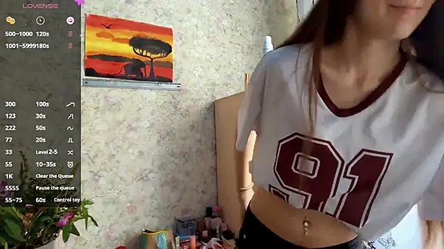 Cuteviola online show from April 14, 2026, 1:00 am