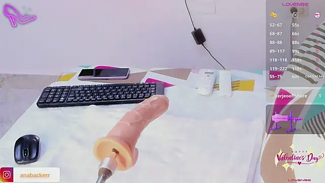 Anabacker01 online show from February 9, 2026, 7:18 pm