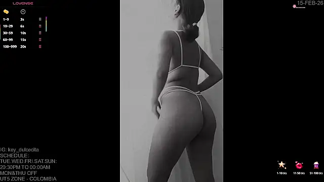 Keyli sweet online show from February 16, 2026, 1:35 am