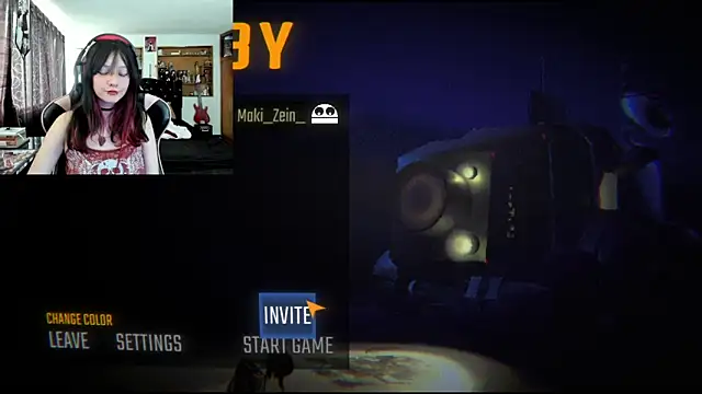 Maki Zein  online show from March 25, 2026, 8:37 pm