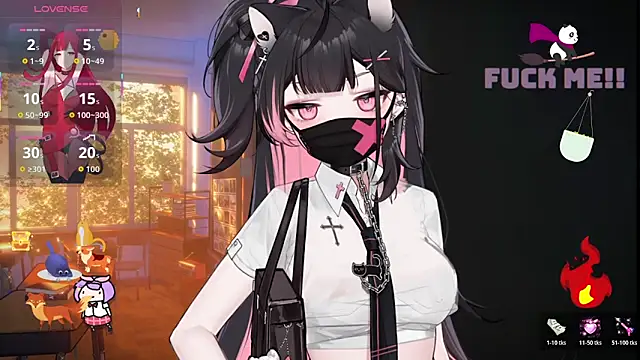 Nyxie chan1 online show from March 8, 2026, 6:55 pm