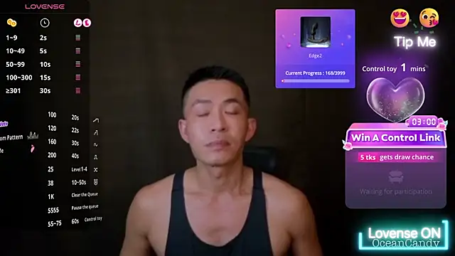 OceanCandy online show from January 11, 2026, 1:49 pm