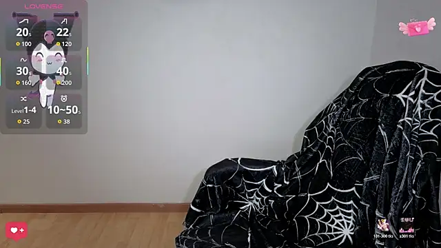 Melody Ghot online show from April 9, 2026, 2:33 pm