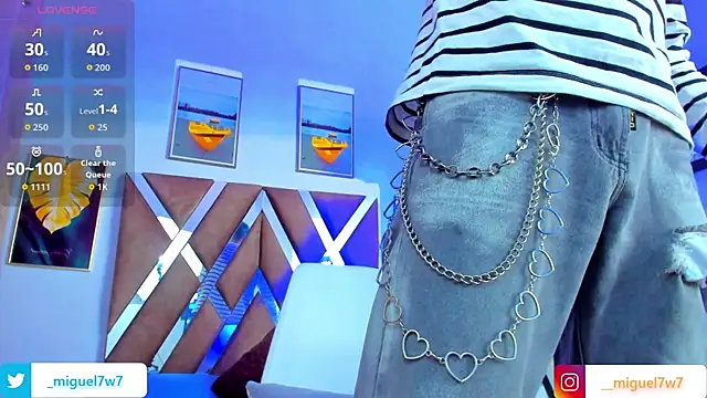   Miguel7w7 online show from November 28, 2025, 5:15 pm