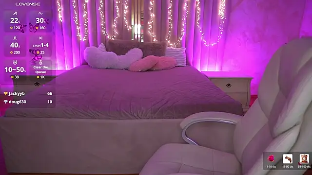 NightAylin online show from March 9, 2026, 10:25 pm