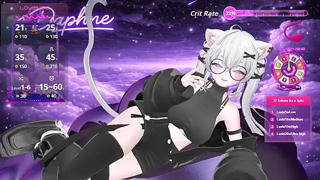 Muse Daphne online show from March 20, 2026, 8:03 pm