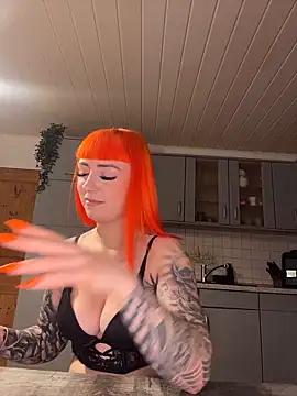 ScarletVixenLive online show from February 1, 2026, 2:37 pm