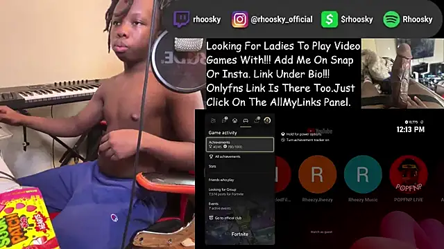 YourLittleBoyfriend online show from January 12, 2026, 6:13 pm