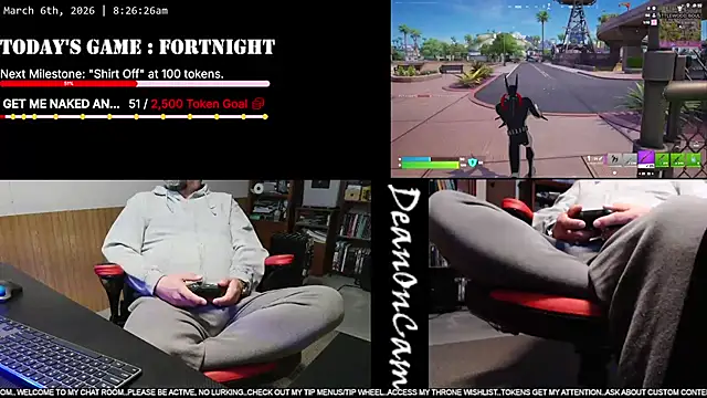 DeanonCam online show from March 6, 2026, 2:24 pm