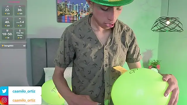  camilo ortiz online show from March 17, 2026, 7:06 pm