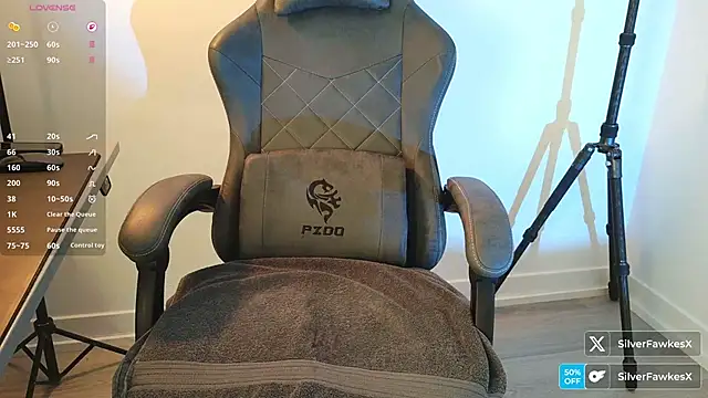 silverfawkesx online show from March 22, 2026, 2:53 pm