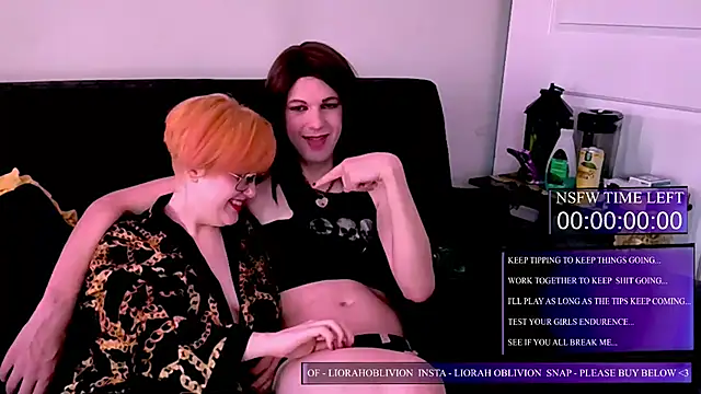 LiorahOblivion online show from May 21, 2026, 8:27 pm